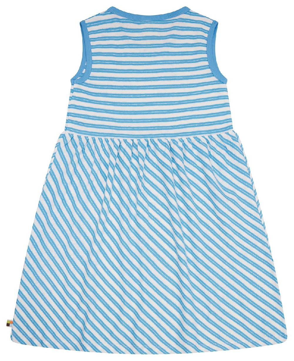 ﻿Loud Proud Kleid Streifen mit Leinen Begrenzte Freigabe
