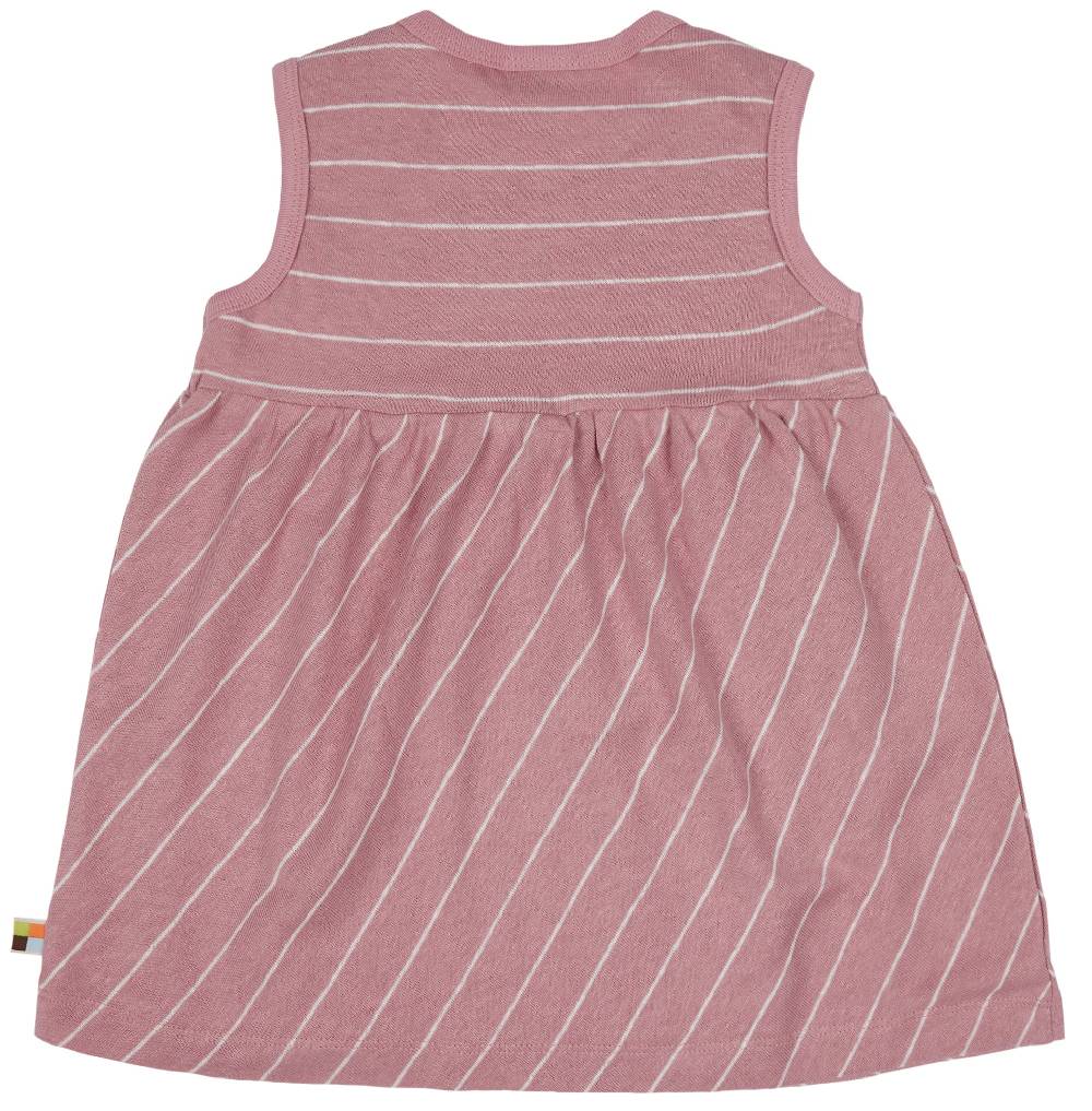 Loud Proud Kleid Streifen mit Leinen Valentinstagsangebot