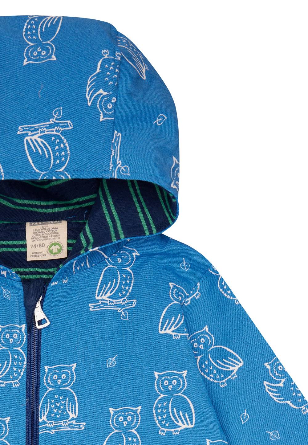 Loud Proud Wasserabweisender Overall mit Druck Kostenlose Rückgabe