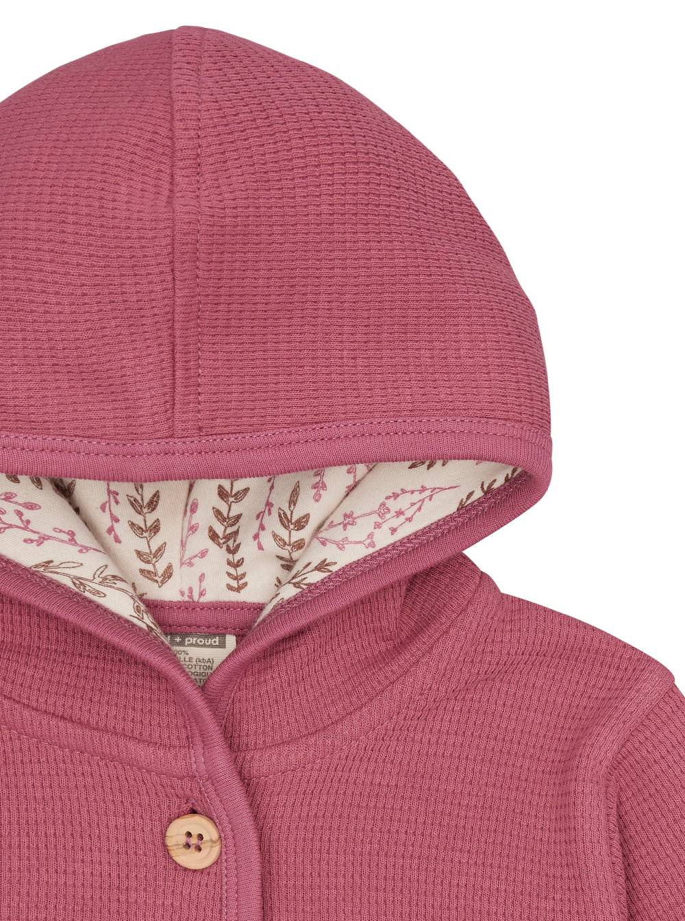 Loud Proud Jacke in Waffeloptik Black Friday Preise