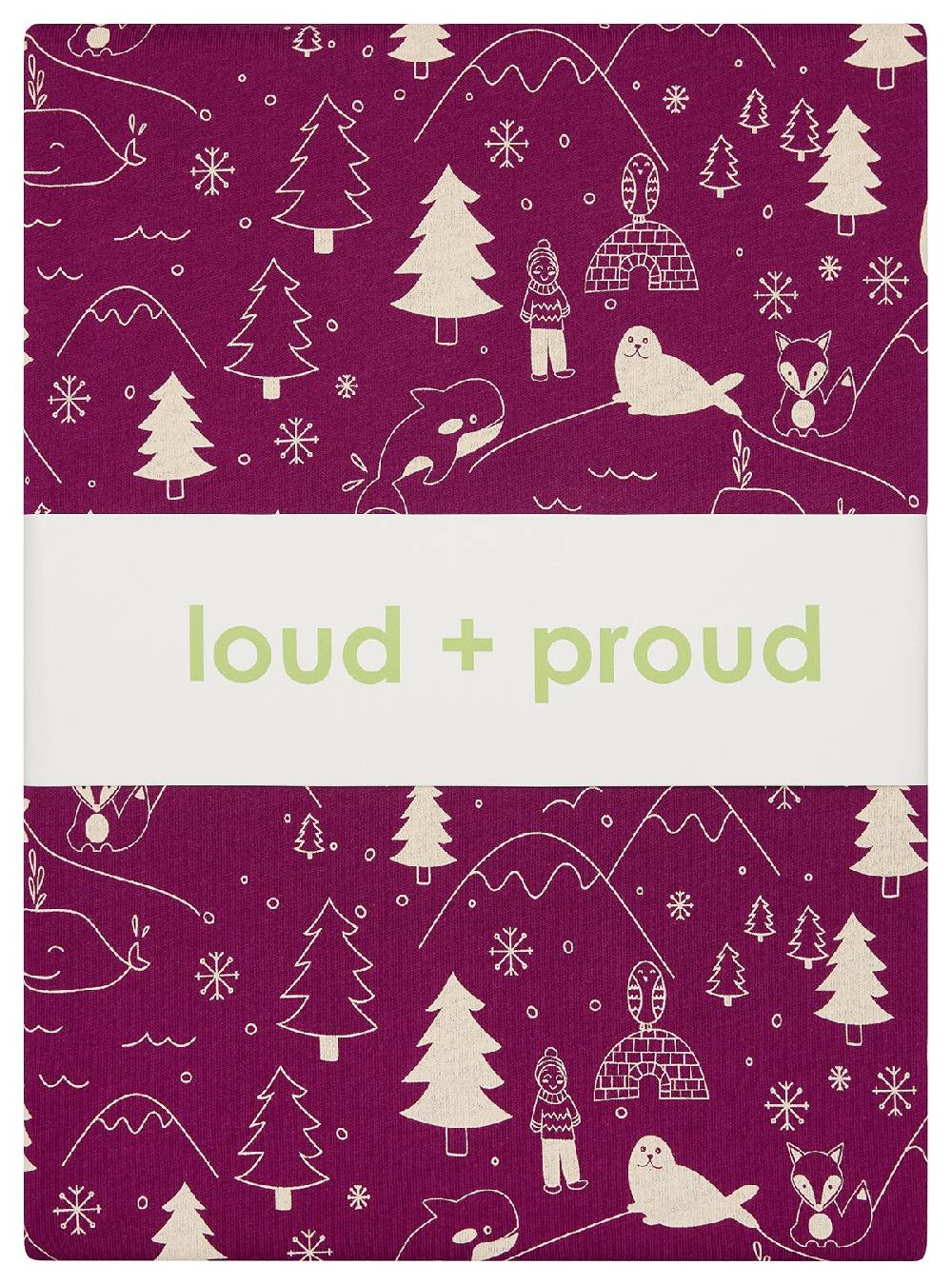 Loud Proud Jersey Bettwäsche-Set für Kinder Günstiger Verkauf