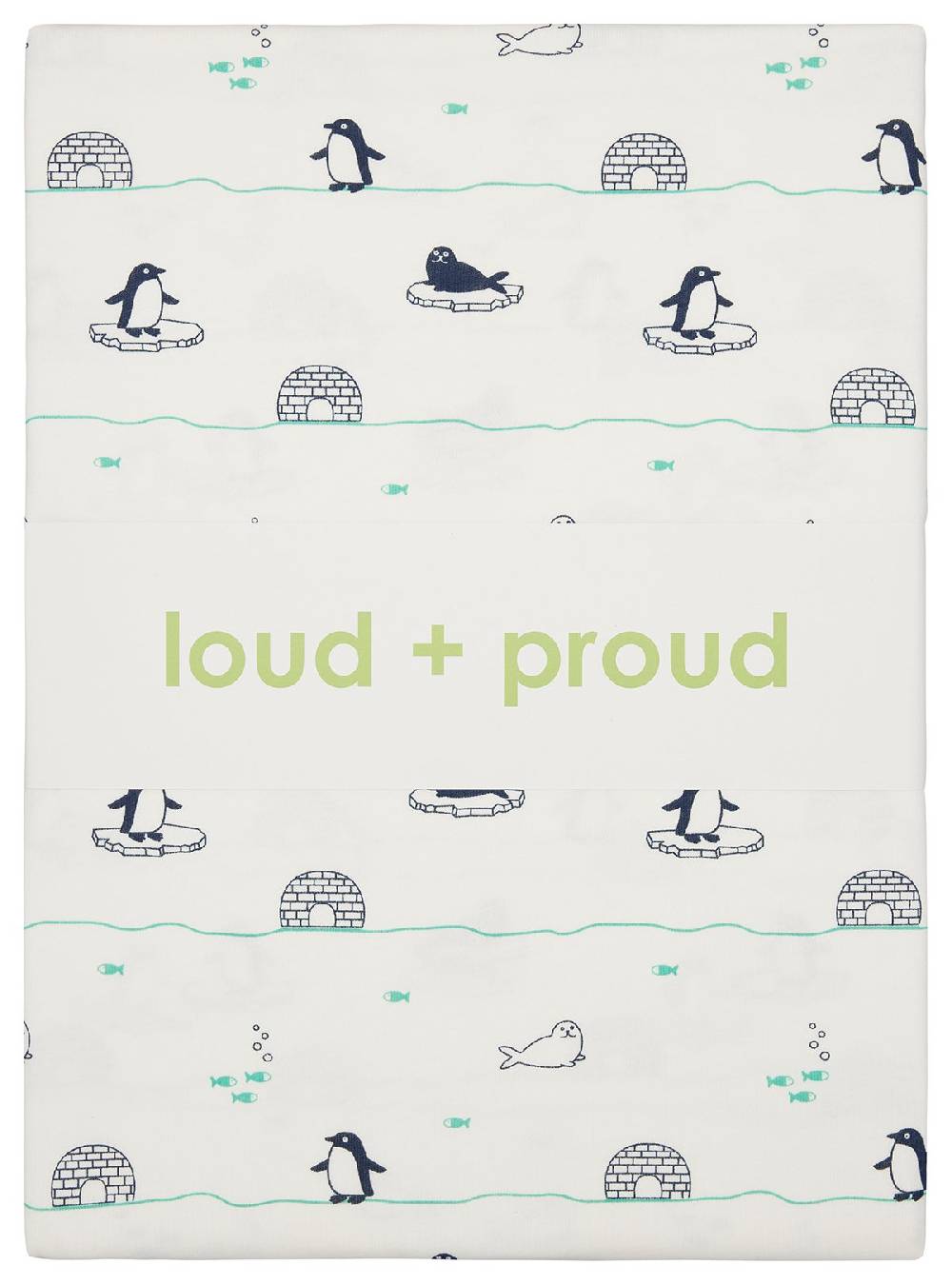 Loud Proud Jersey Bettwäsche-Set für Kinder Kostenloser Versand