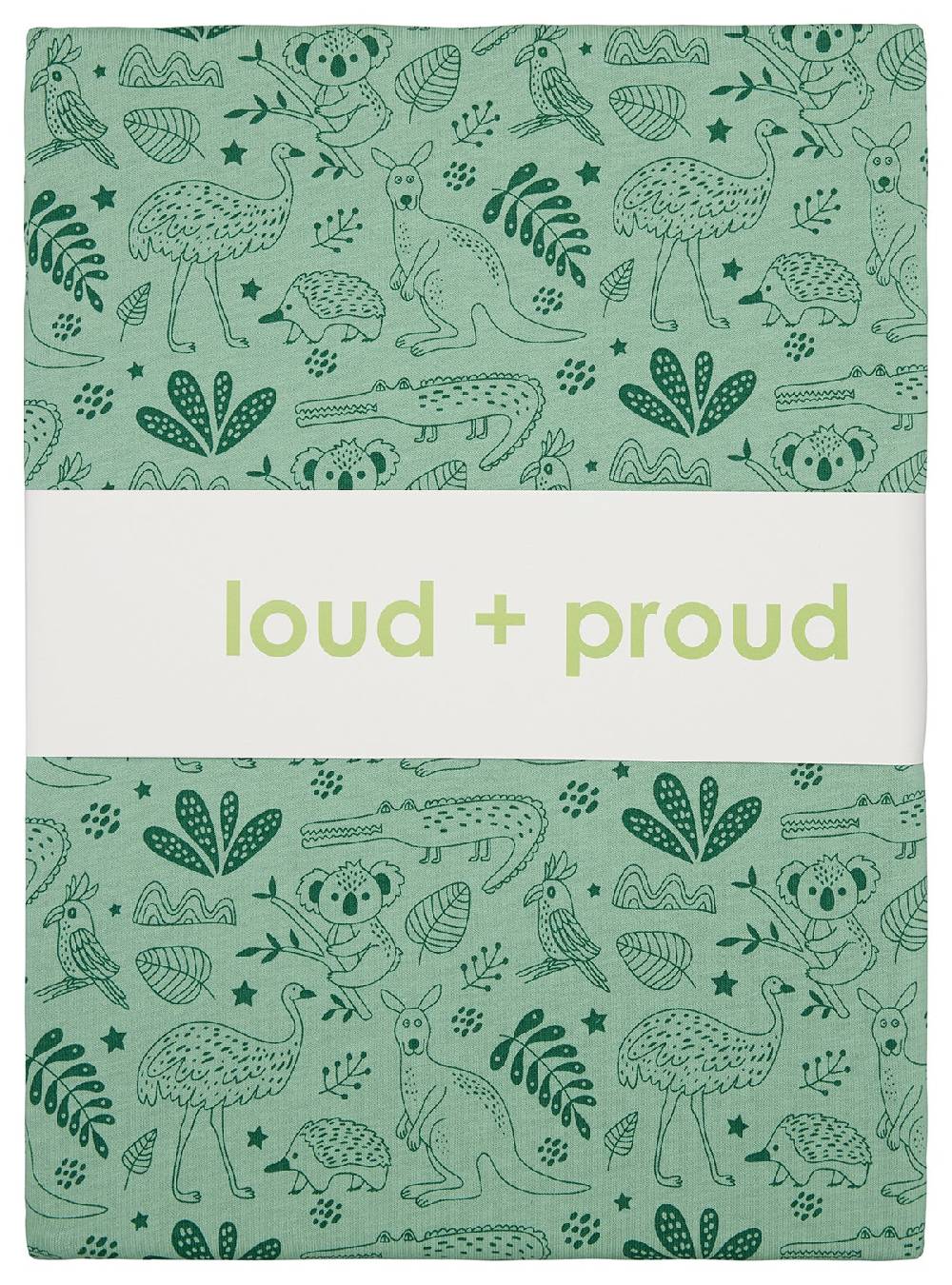 Loud Proud Jersey Bettwäsche-Set für Kinder Großer Ausverkauf