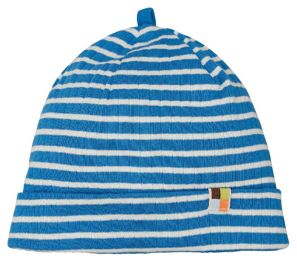 Loud Proud Beanie gestreift mit Rippe Top Angebot