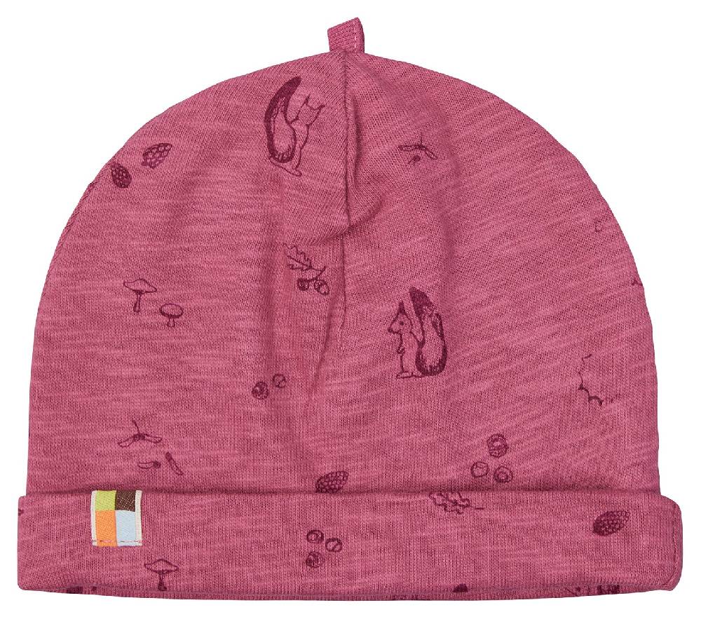 Loud Proud Beanie aus Slub Jersey mit Druck Letzte 3 Tage