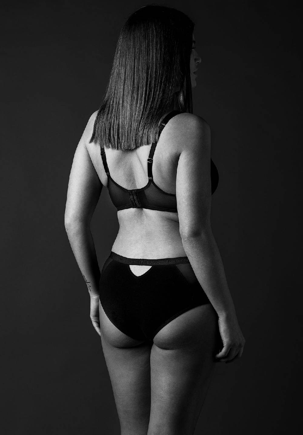 Lovjoi Panty SPEARWORT Black Kostenlose Rückgabe