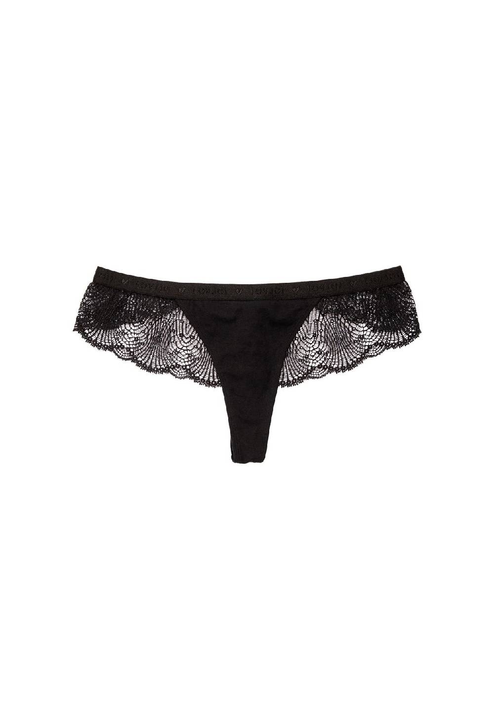 Lovjoi Tanga LUMINOUS MOSS Black 50% Rabatt mit kostenlosem Versand