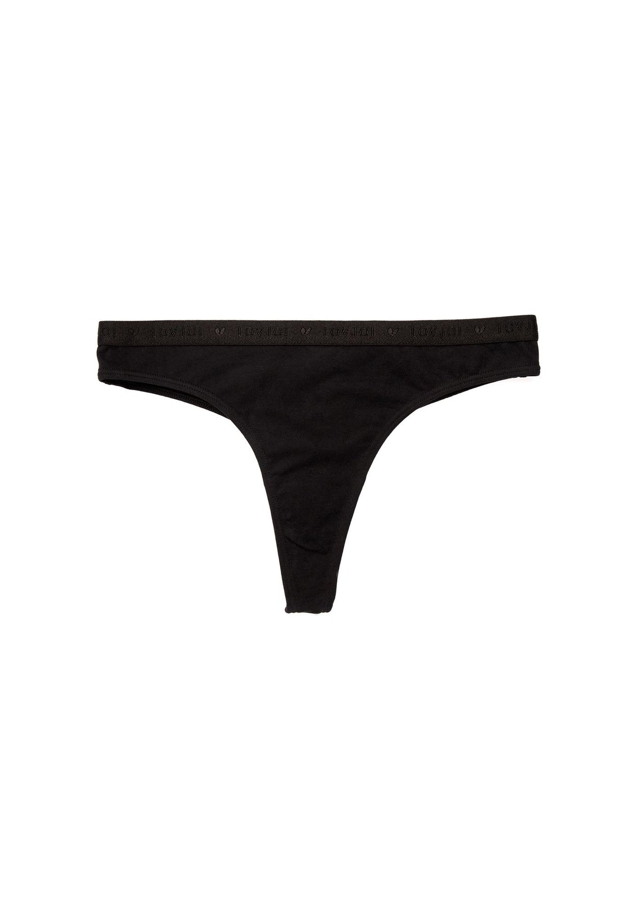 Lovjoi Tanga WILD MADDER Black Fabrikladen