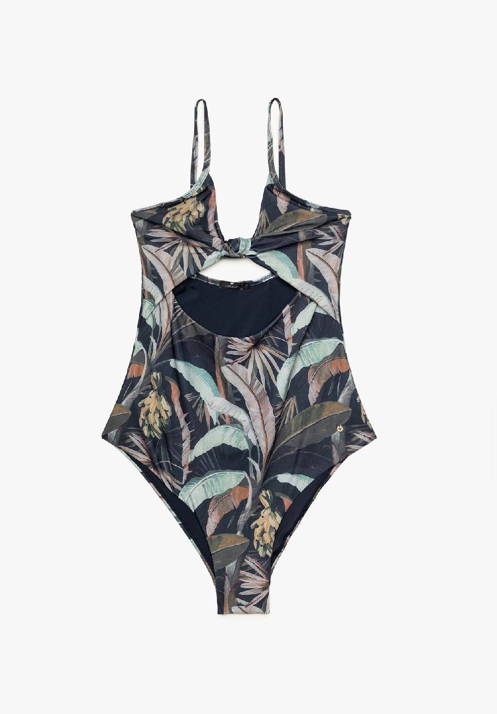 Lovjoi Badeanzug Knotted BELADONA Recycled Print Saisonschlussverkauf