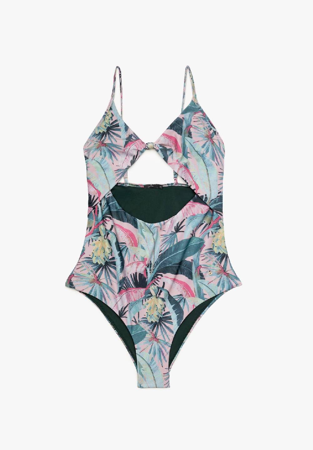 Lovjoi Badeanzug Knotted BELADONA Recycled Print Saisonschlussverkauf