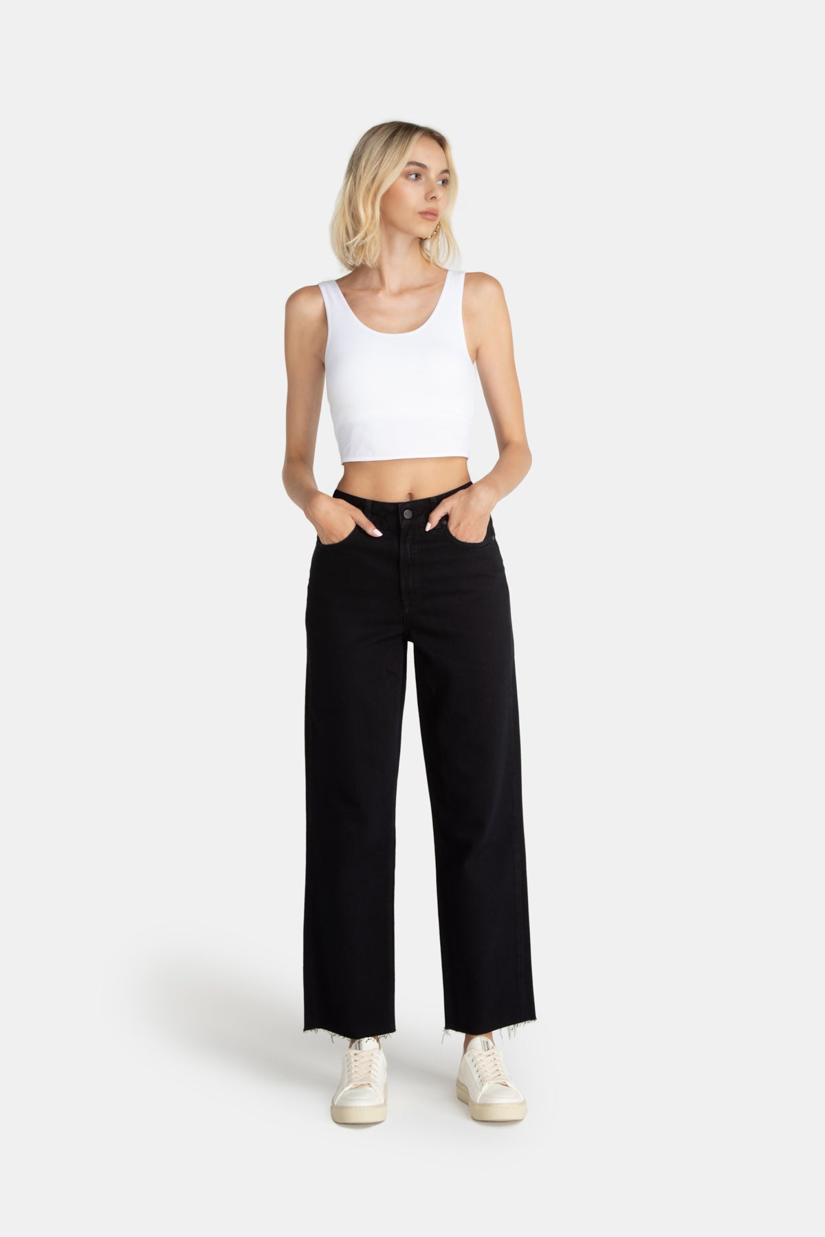 Lovjoi Straight Jeans MEDLAR Black Overdyed Exklusive Angebote