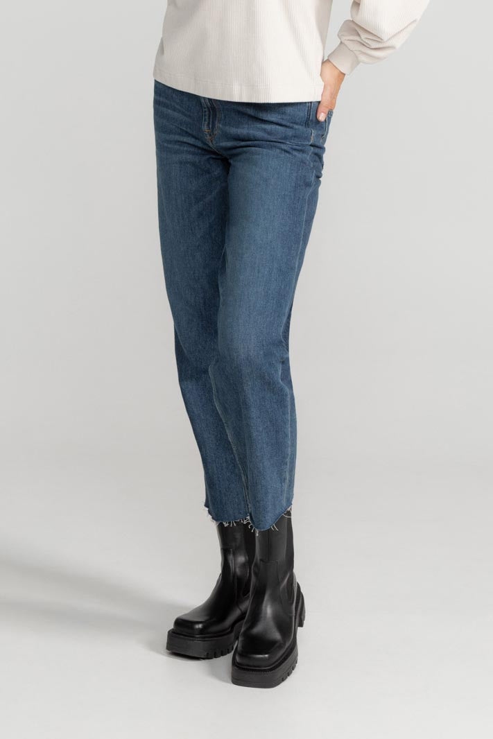 Lovjoi Straight Jeans MEDLAR Middark