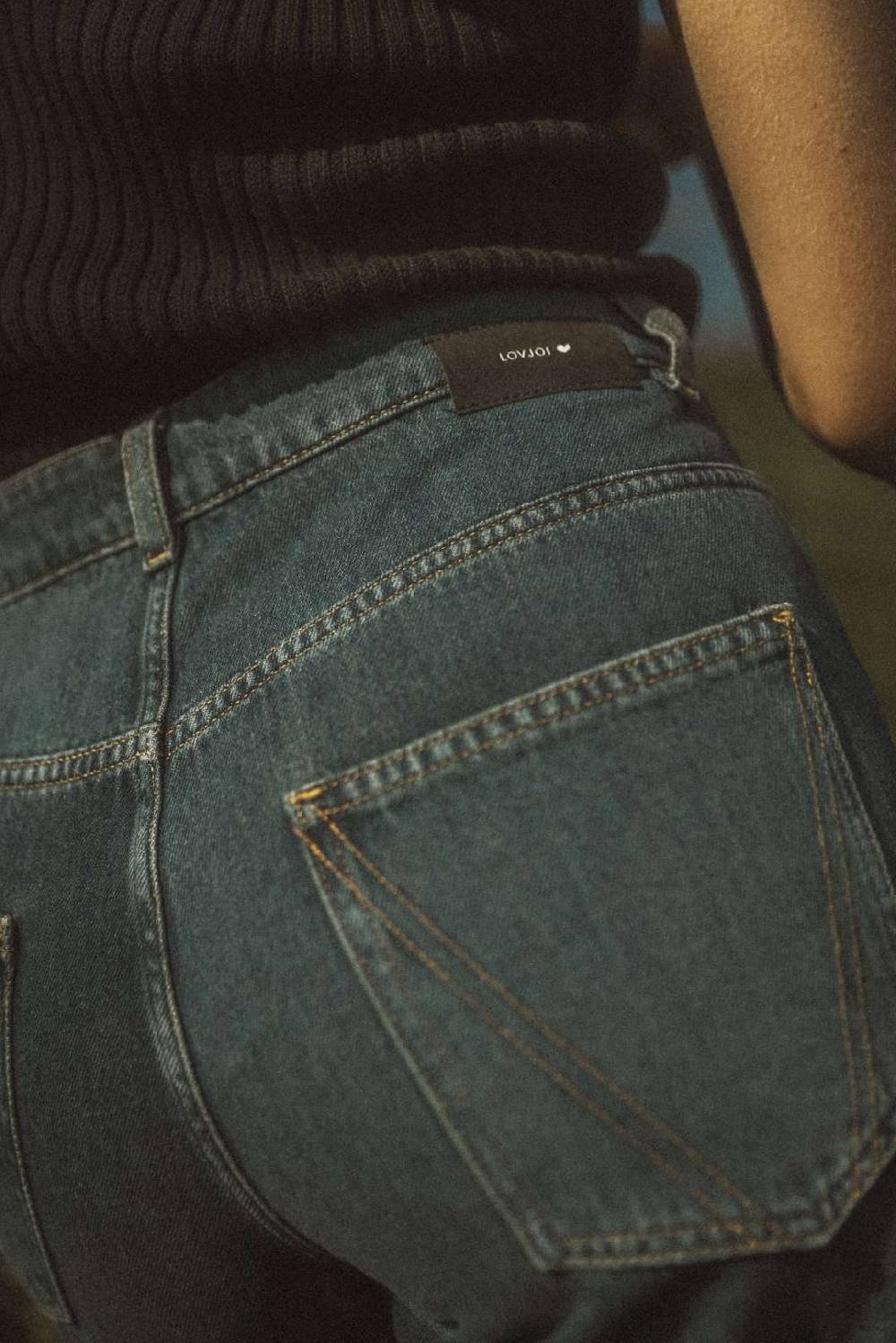 Lovjoi Straight Jeans MEDLAR Middark Blitzangebot