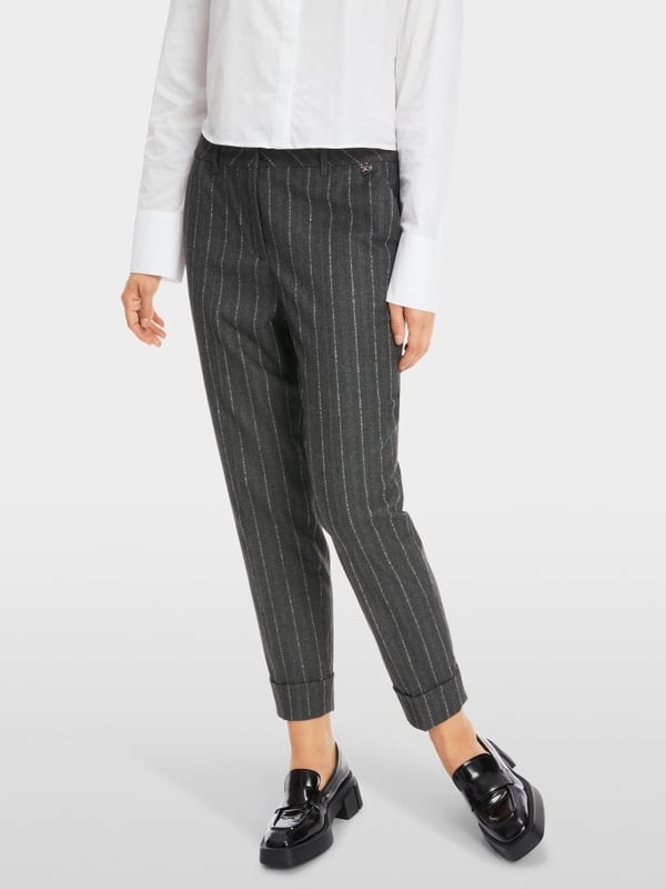 Marc Cain Gestreifte Hose Modell WASHINGTON Neueste Stile