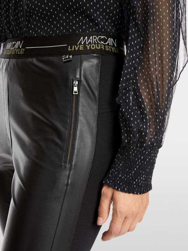 Marc Cain Modell SINNAR - Hose mit High Waist Sonderangebot der Fabrik