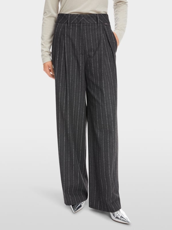 Marc Cain Modell WICHITA Puddle Pants in Streif Nur noch ein Tag übrig