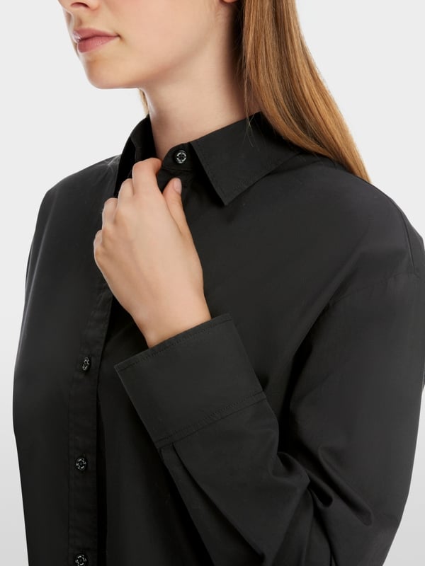 Marc Cain Bedruckte Hemdbluse "Rethink Together" Rabatte dieses Monats