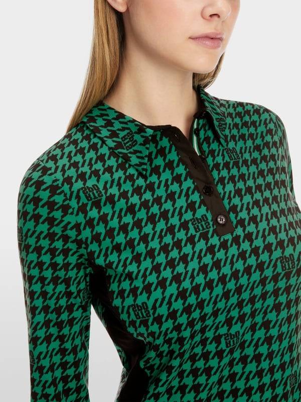 Marc Cain Sportives Hahnentritt-Kleid 2025