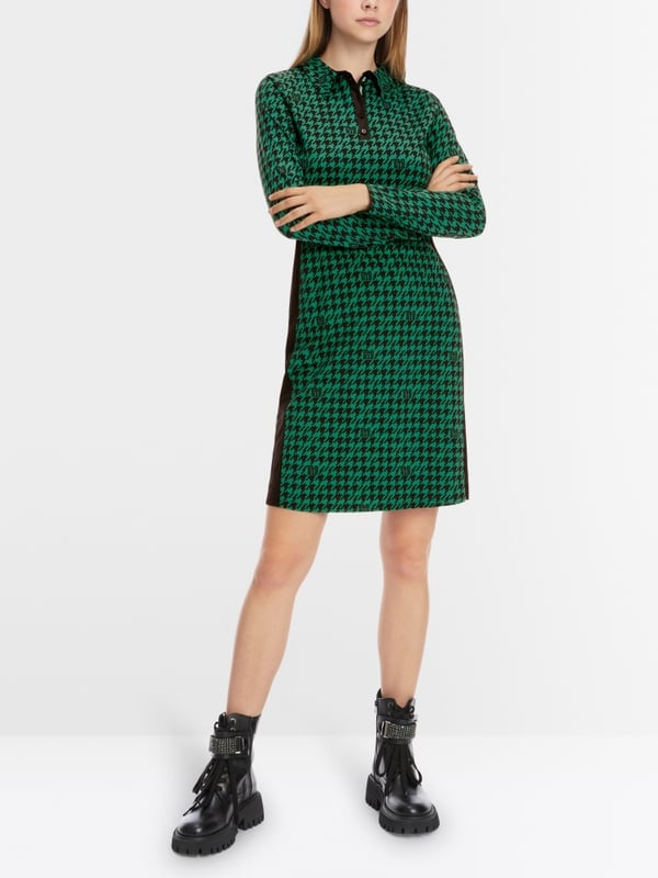 Marc Cain Sportives Hahnentritt-Kleid 2025