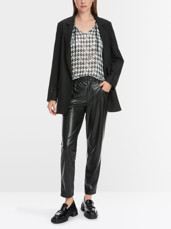 Marc Cain Schlupf-Bluse mit Chickcheck-Dessin Angebote
