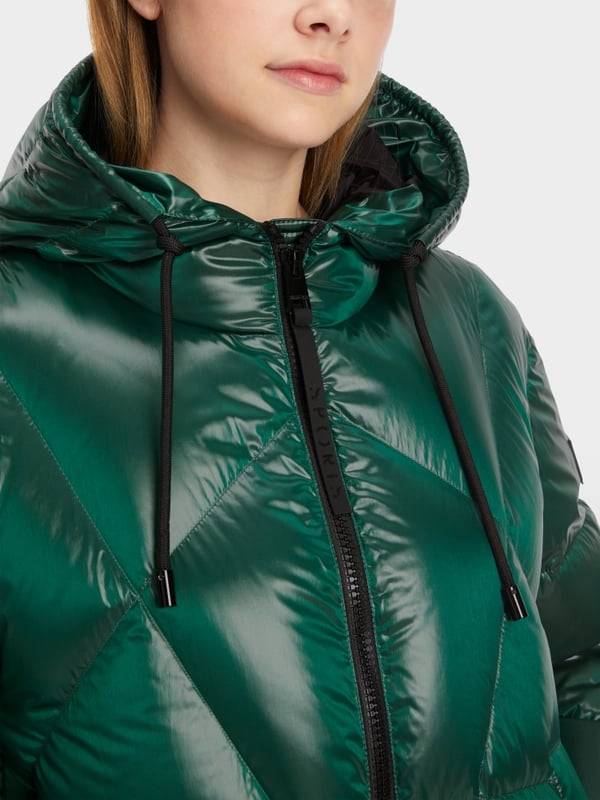 Marc Cain Outdoor-Jacke im shiny Nylon Kostenloser Versand