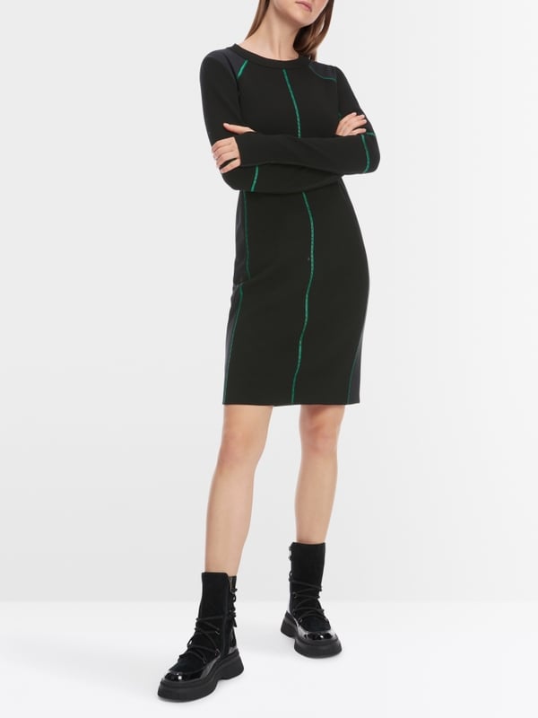 Marc Cain Kleid "Rethink Together" mit Mesh Fabrikpreis