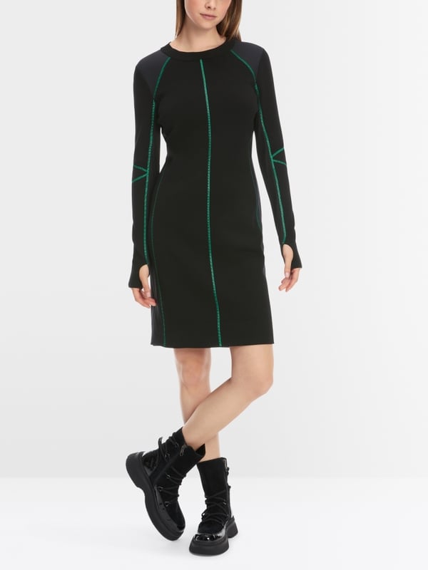 Marc Cain Kleid "Rethink Together" mit Mesh Fabrikpreis