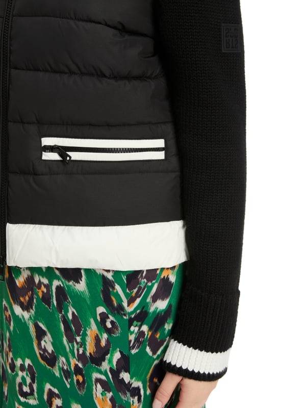Marc Cain Material-Mix-Jacke "Rethink Together" Günstig kaufen