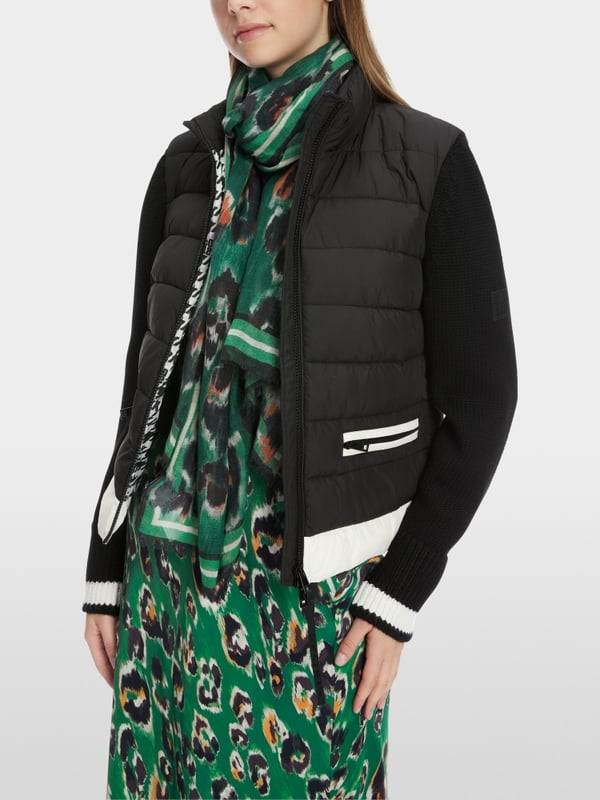 Marc Cain Material-Mix-Jacke "Rethink Together" Günstig kaufen