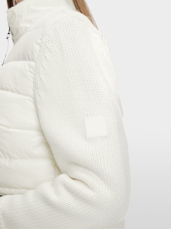 Marc Cain Material-Mix-Jacke "Rethink Together" Großer Ausverkauf