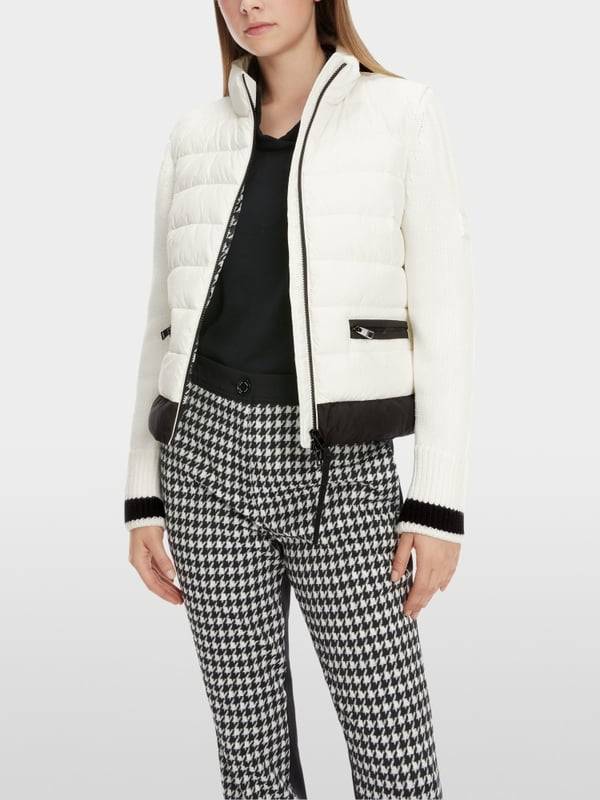 Marc Cain Material-Mix-Jacke "Rethink Together" Großer Ausverkauf
