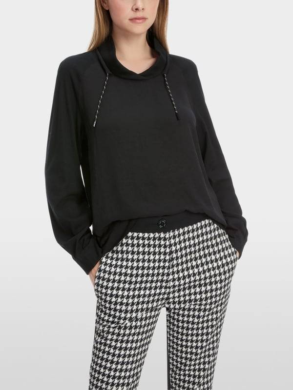 Marc Cain Legere Schlupf-Bluse Begrenztes Angebot