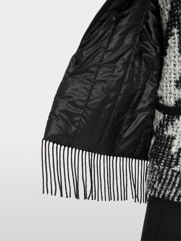 Marc Cain Padded Woll-Cape zum Wenden Preisnachlass