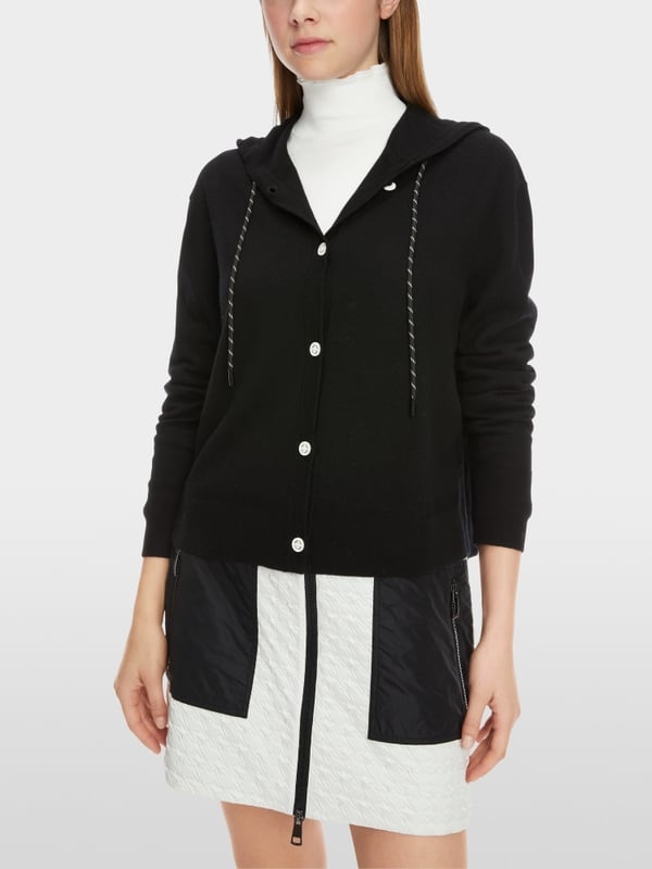 Marc Cain Cardigan-Hoodie "Rethink Together" Neuheiten