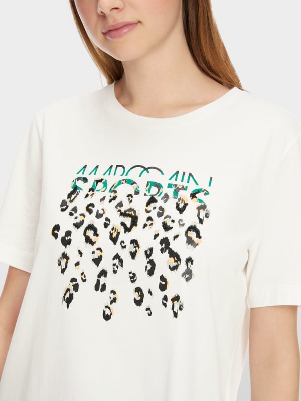 Marc Cain T-Shirt mit Greo-Print Letzter Tag