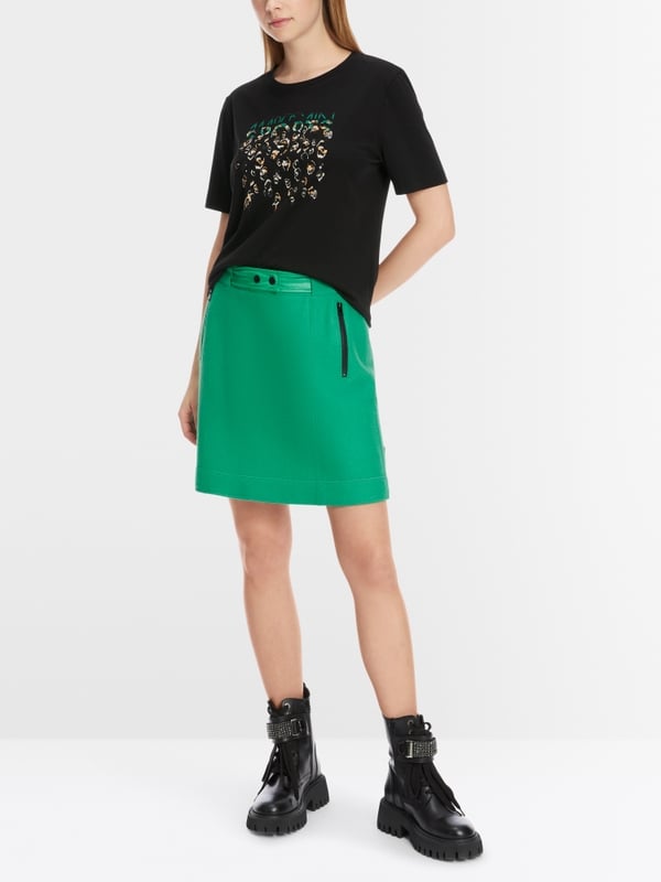 Marc Cain T-Shirt mit Greo-Print Zeitbegrenzte Promotion