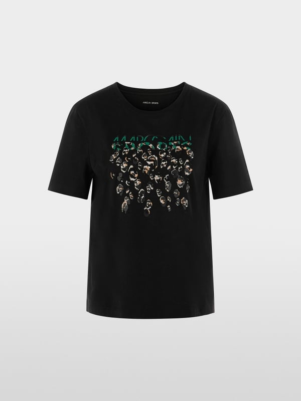 Marc Cain T-Shirt mit Greo-Print Zeitbegrenzte Promotion