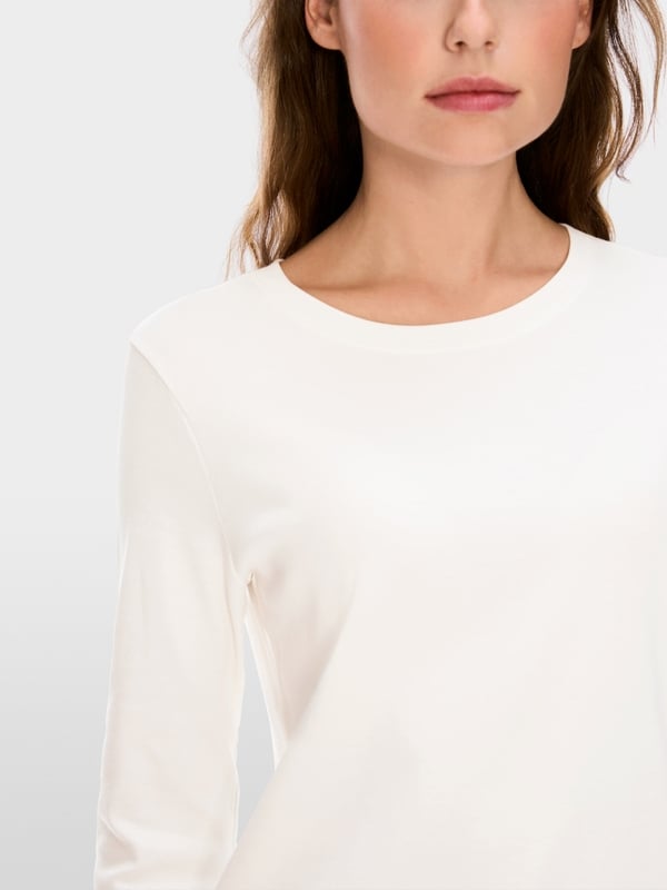 Marc Cain Figurnahes T-Shirt Bis zu 55% Rabatt