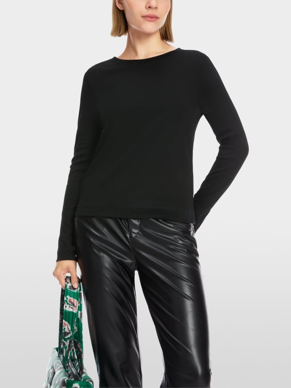 Marc Cain Figurnahes T-Shirt Discount Store für neue Produkte