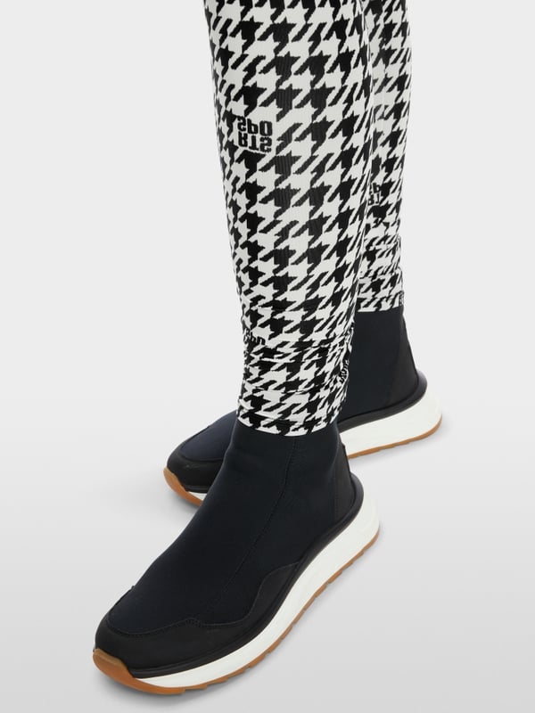 Marc Cain Chickcheck-Leggings aus Techno-Stretch Fabrikladen