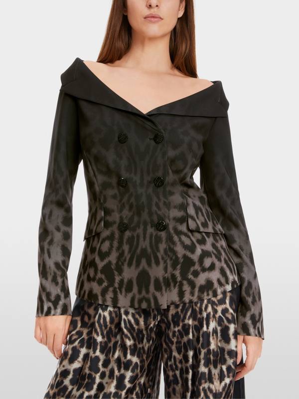 Marc Cain Blazer im Off-Shoulder-Look Limitierter Zeitrabatt