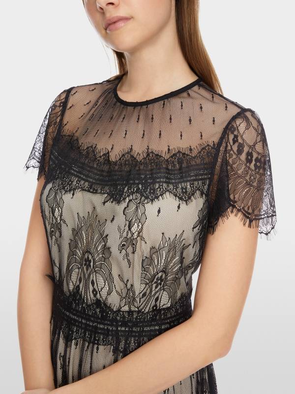 Marc Cain Romantisches Spitzen-Kleid Vatertagsangebot