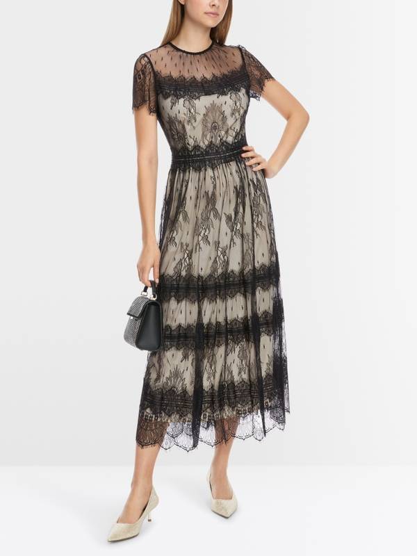 Marc Cain Romantisches Spitzen-Kleid Vatertagsangebot
