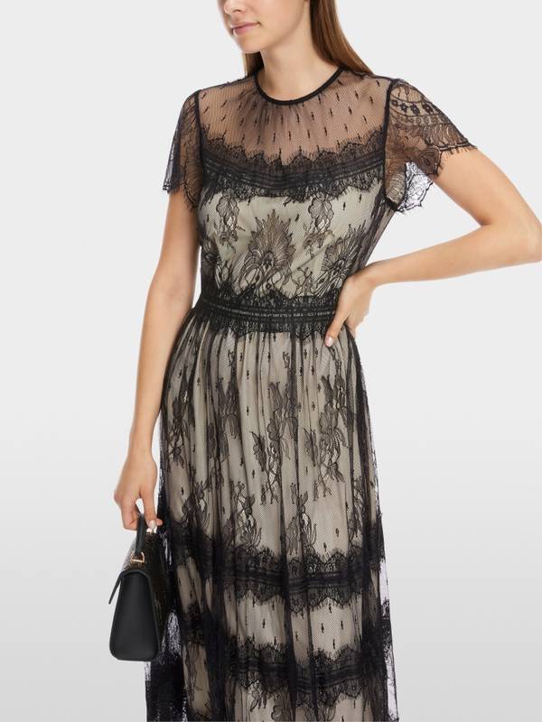 Marc Cain Romantisches Spitzen-Kleid Vatertagsangebot