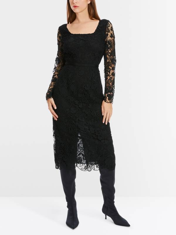 Marc Cain Edles Kleid aus Guipure-Spitze Exklusive Angebote
