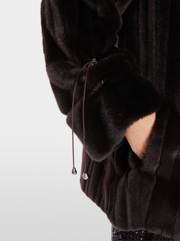 Marc Cain Outdoor-Jacke mit Fun Fur Wochenangebot