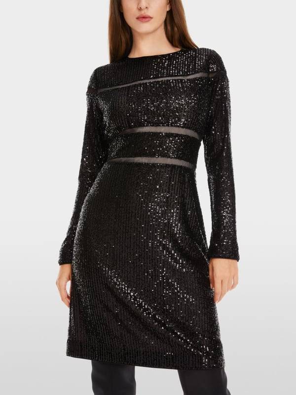 Marc Cain Pailletten-Kleid Neueste Stile