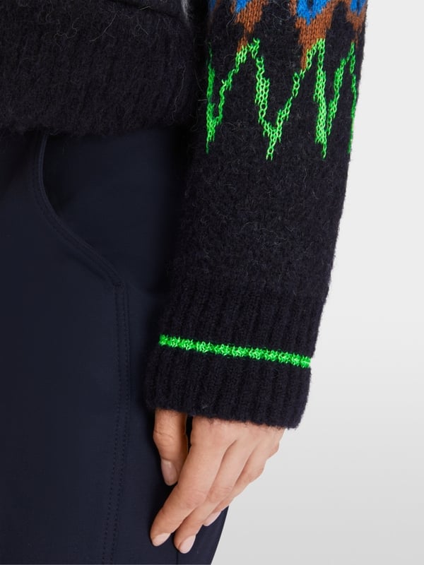 Marc Cain Jacquard-Cardigan Knitted in Germany Vierteljährliche Förderung
