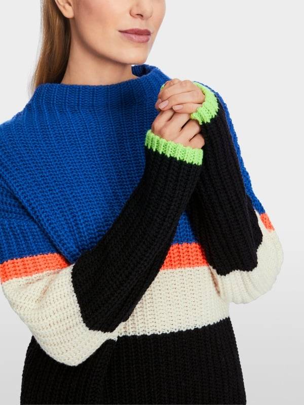 Marc Cain Oversized Sweater Knitted in Germany Nur noch ein Tag übrig