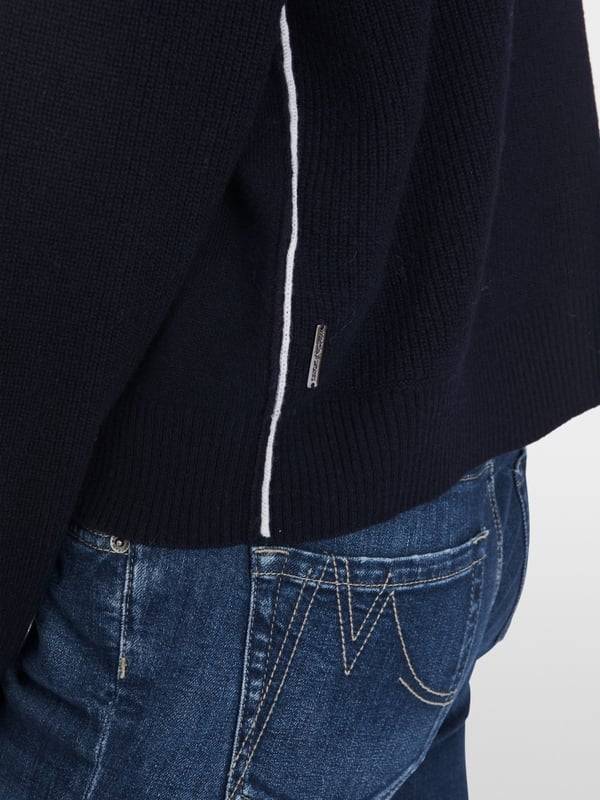 Marc Cain Oversized Cardigan "Rethink Together" Black Friday Preise